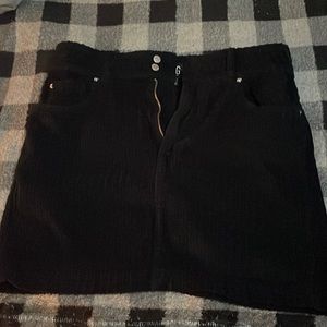 Black skirt